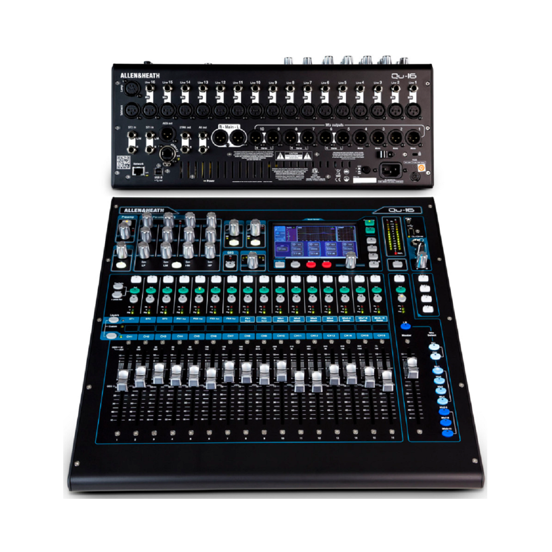 Allen and Heath AH Qu-16C Digital Mixing Reshaped
