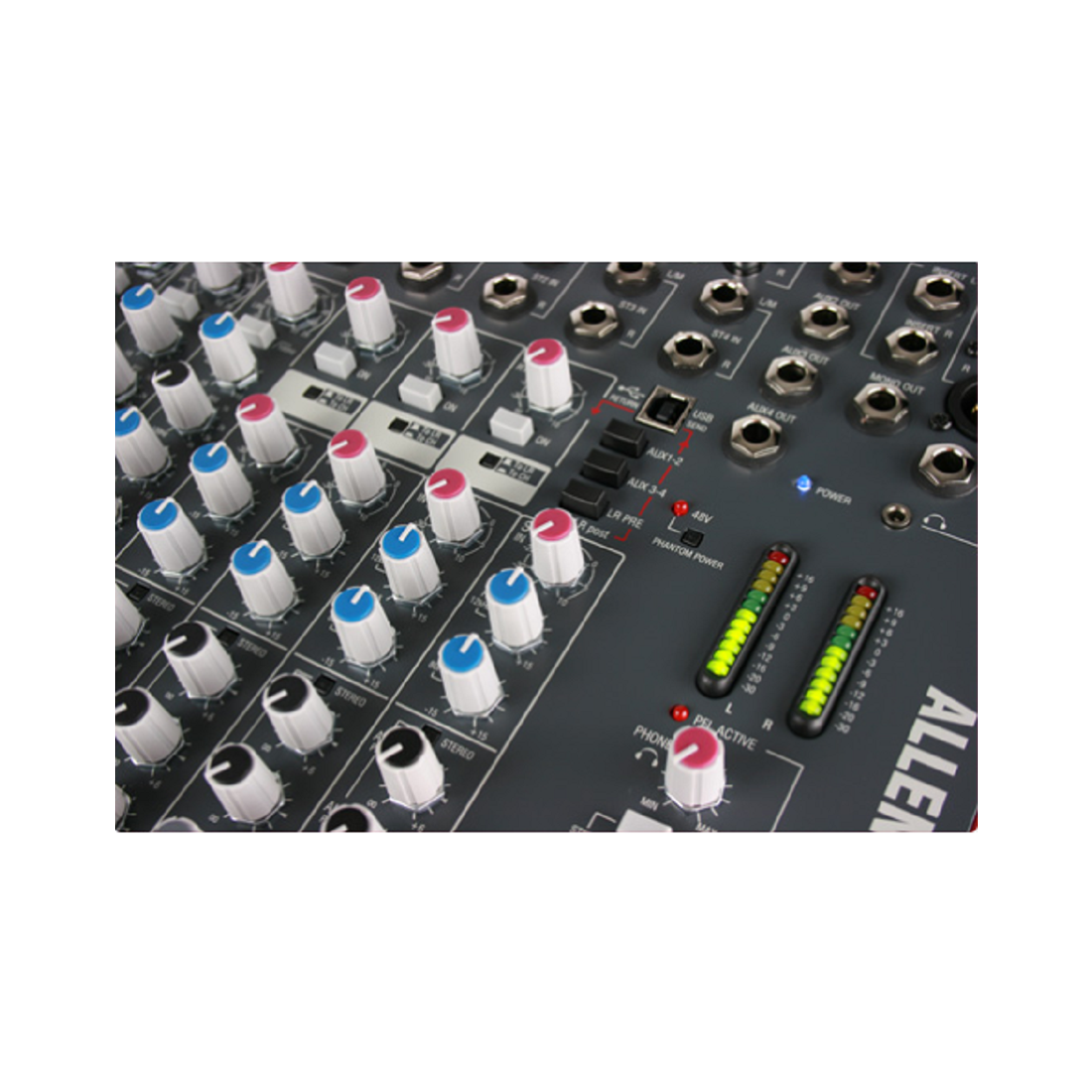 Allen and Heath AH ZED24 Multipurpose Mixer for Live Sound and Recording