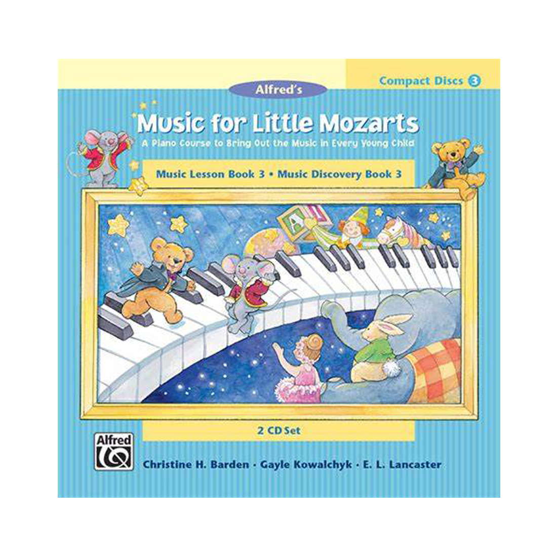 Music for Little Mozarts Lesson & Discovery Books 3 CDs