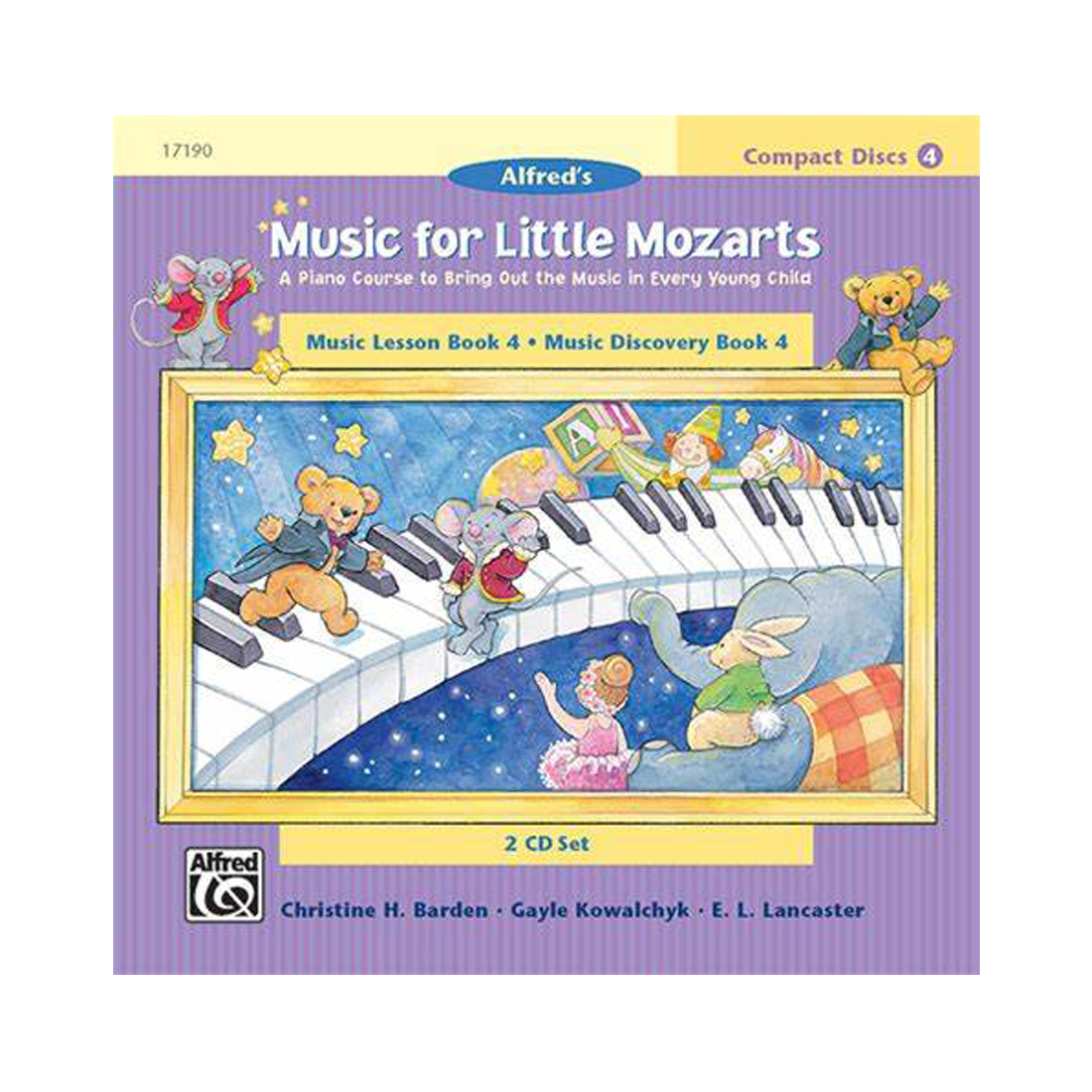 Music for Little Mozarts Lesson & Discovery Books 4 CDs