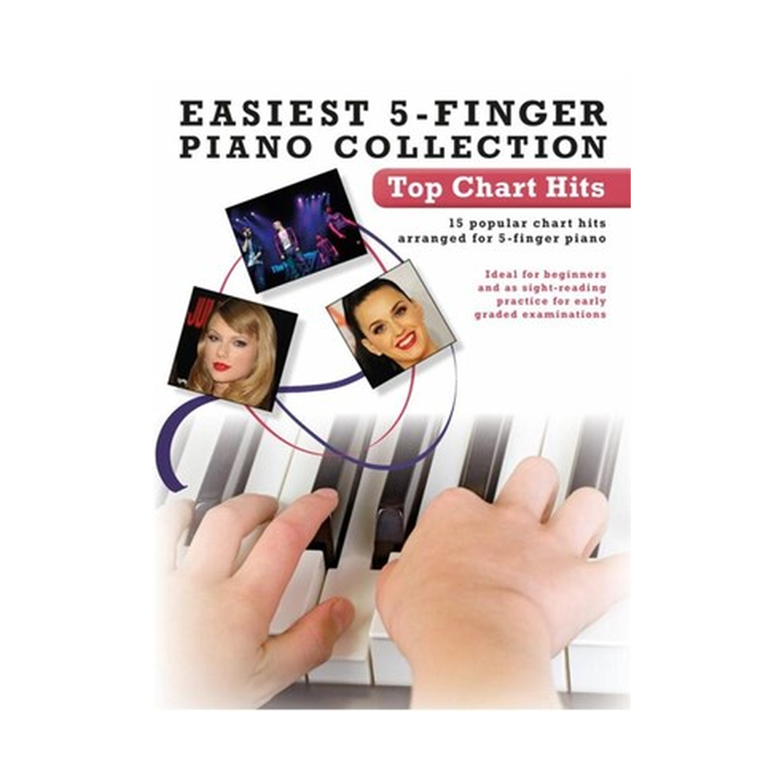 Easiest 5-Finger Piano Collection Top Chart Hits