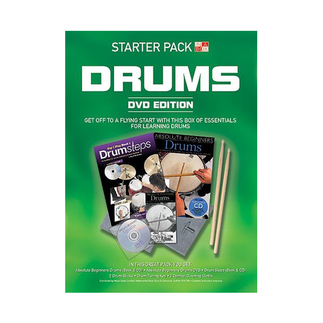 In A Box Starter Pack: Drums (DVD Edition)