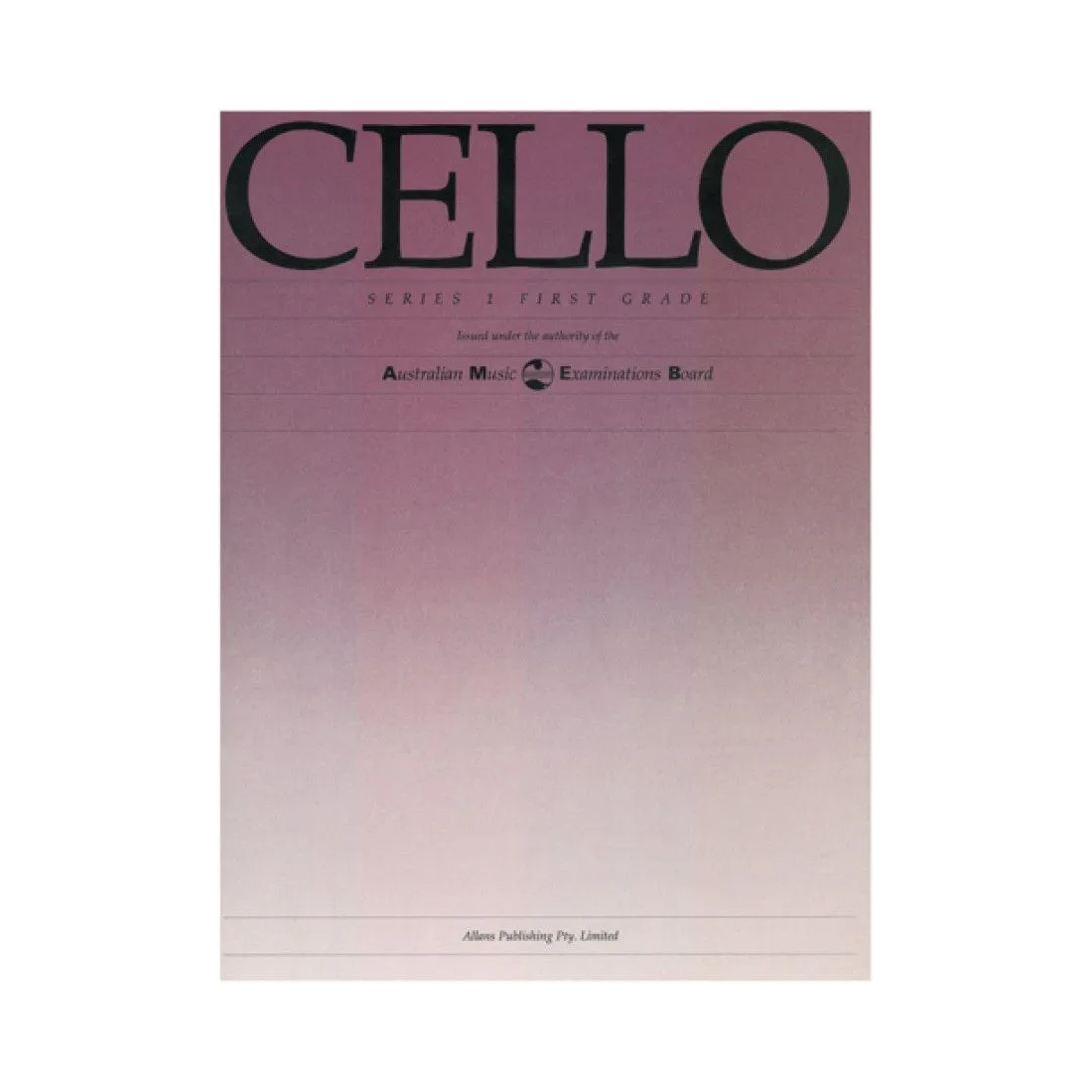 AMEB Grado 1 Serie 1 Libro per violoncello