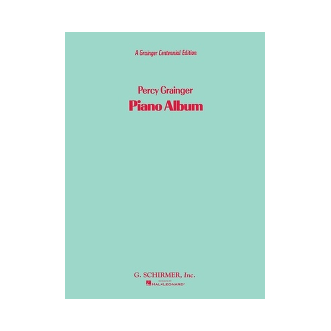 A Percy Grainger Piano Album