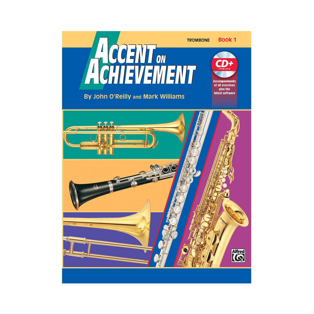 Accent On Achievement Book 1 Trombone Book and CD