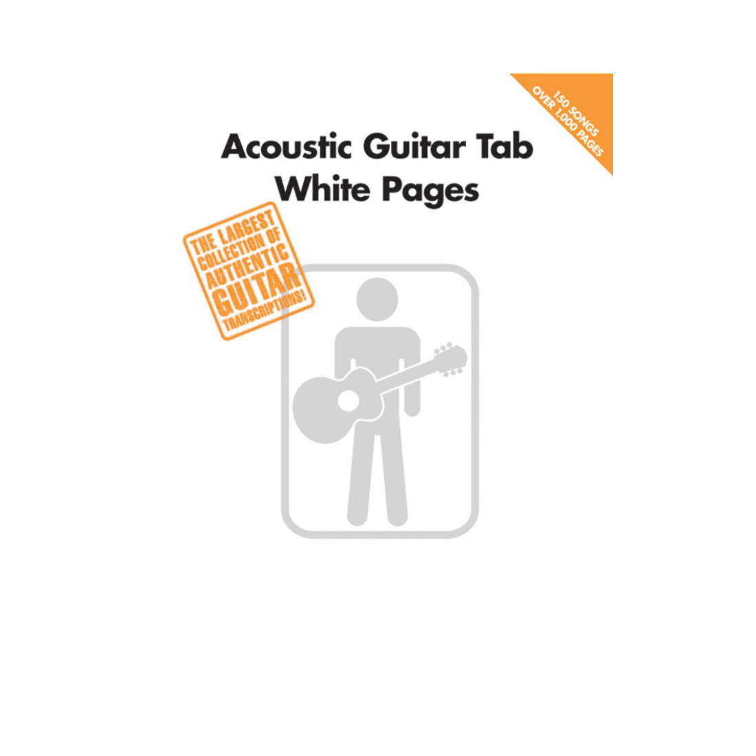 Libro di pagine bianche di tablatura per chitarra acustica