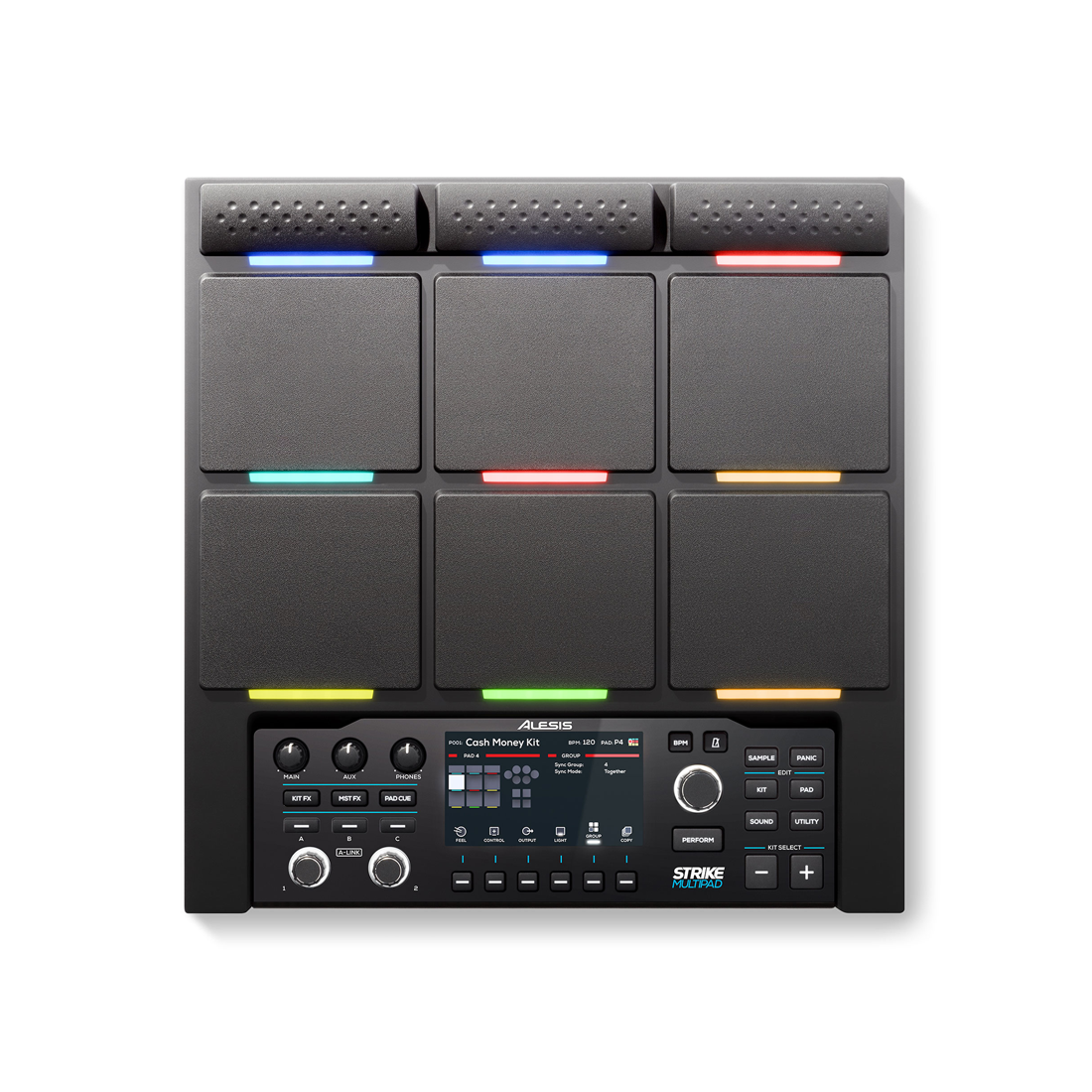 Alesis 16/STRIKEMULTIPAD Strike Multi 9-Pad Performance Module