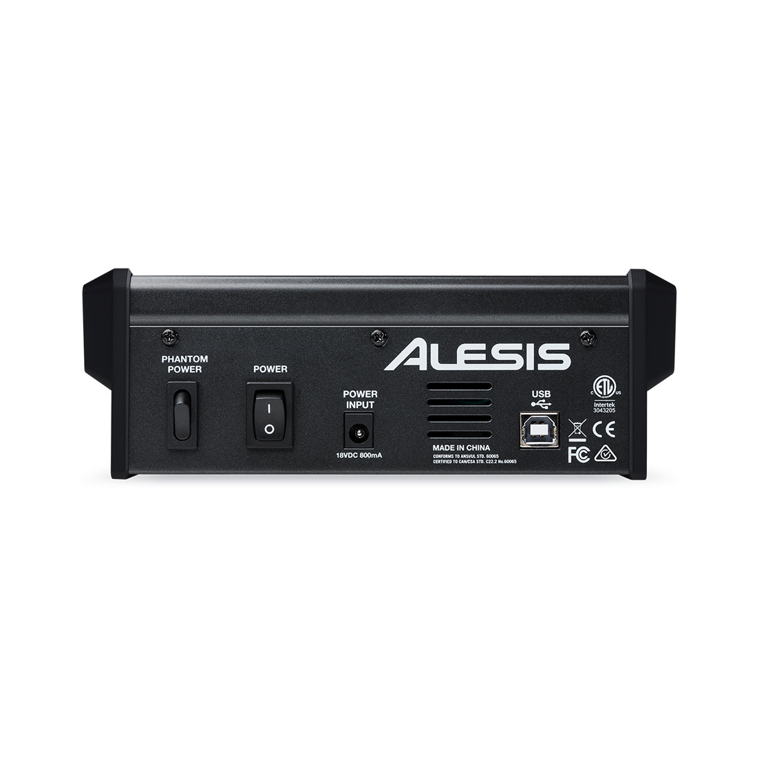 Alesis MULTIMIX4USBFX Multimix 4 USB FX 4 Channel Mixer with FX and USB