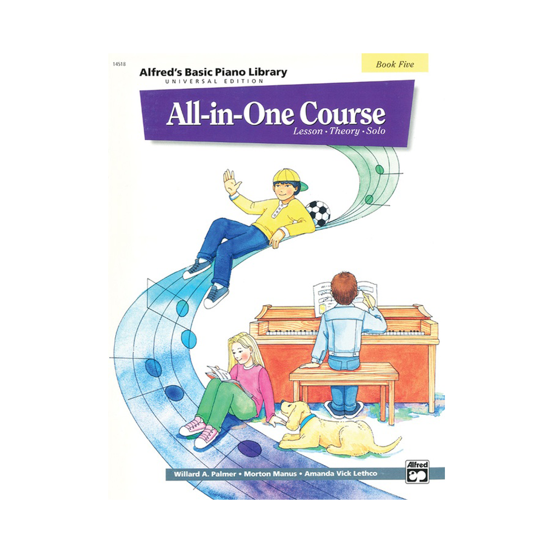 Alfred's Basic All-in-One Course Book 5 Edizione universale