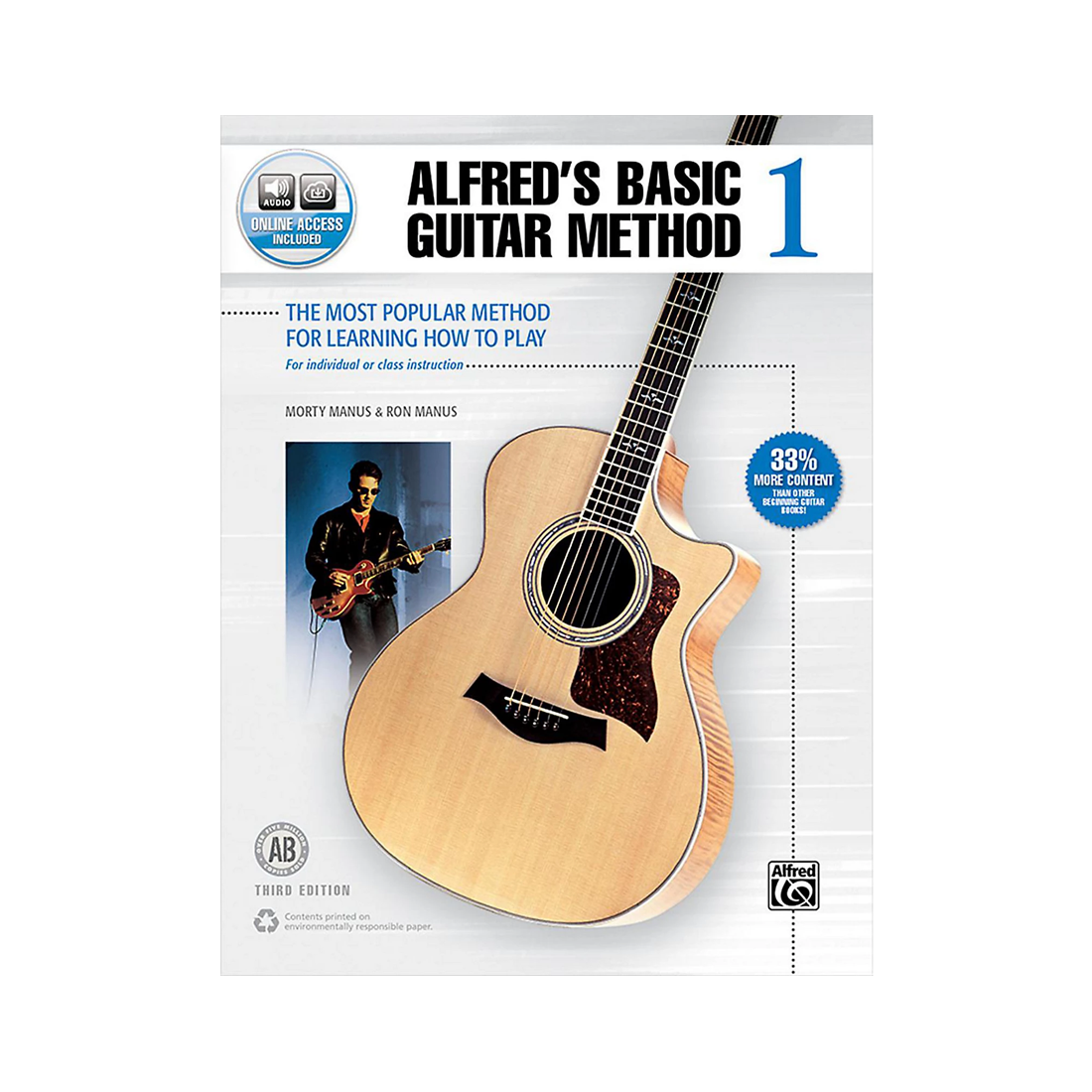 Metodo base per chitarra di Alfreds 1 Terza edizione
