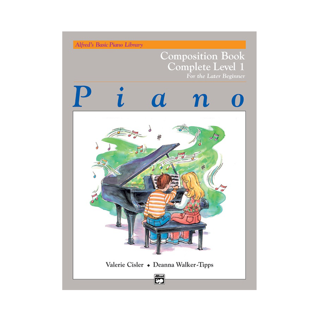 Alfred's Basic Piano Library Composizione Libro Completo 1