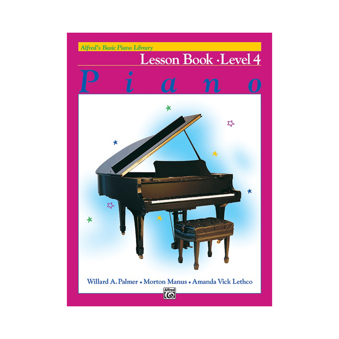 Alfred's Basic Piano Library Lesson Book Livello 4