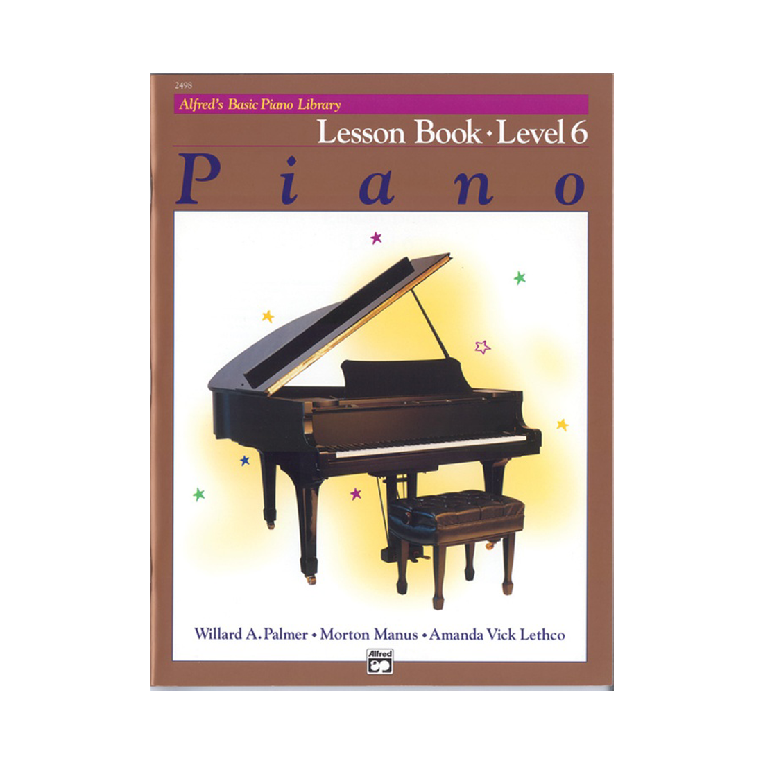 Alfred's Basic Piano Library Lesson Book Livello 6