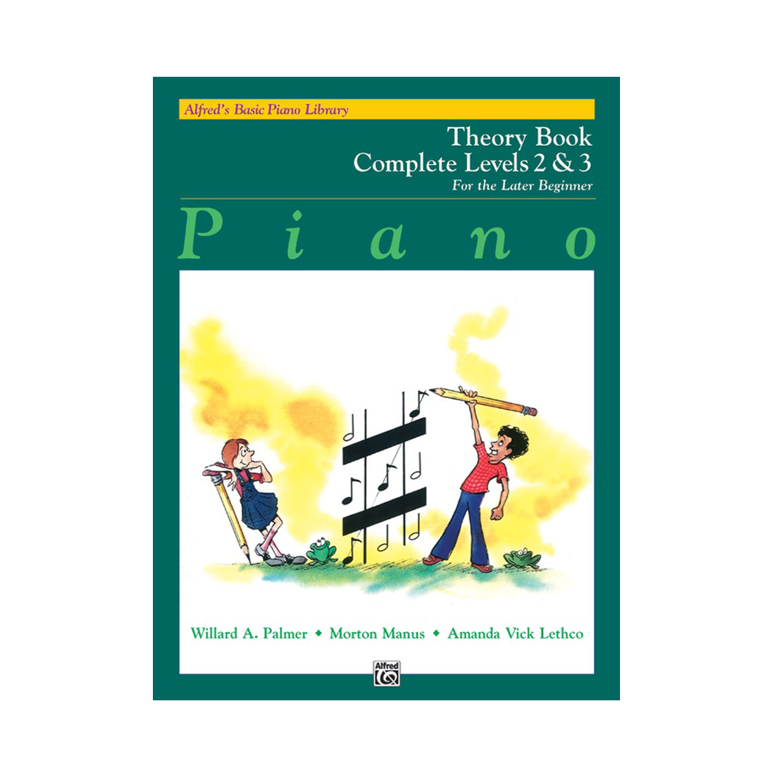 Alfred's Basic Piano Library Teoria Libro Completo 2 e 3