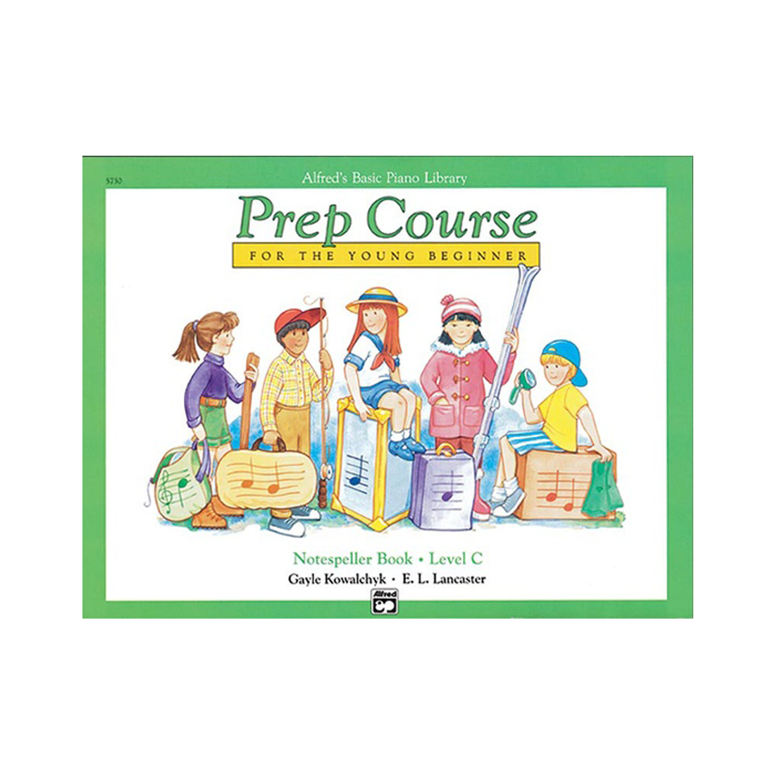 Alfred's Basic Piano Prep Course Notespeller Book Level C