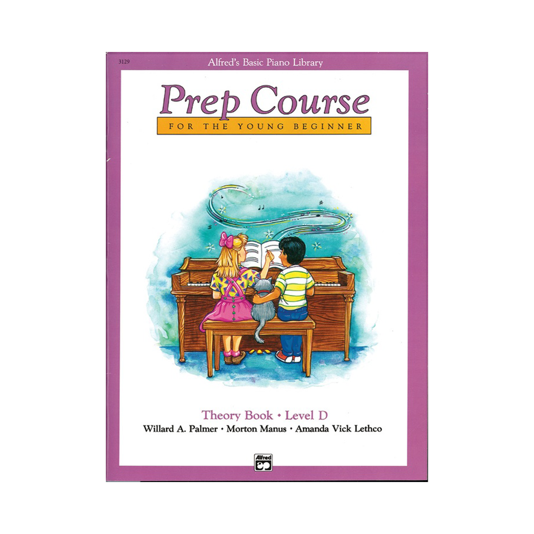 Corso di preparazione di base per pianoforte di Alfred Libro di teoria livello D