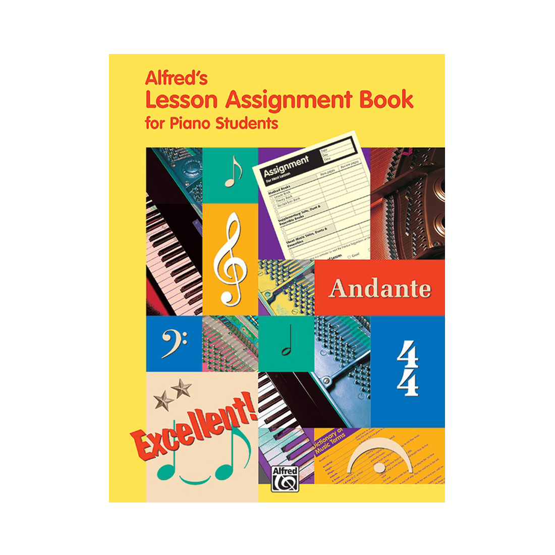 Alfred's Lesson Assignment Book for Piano Students