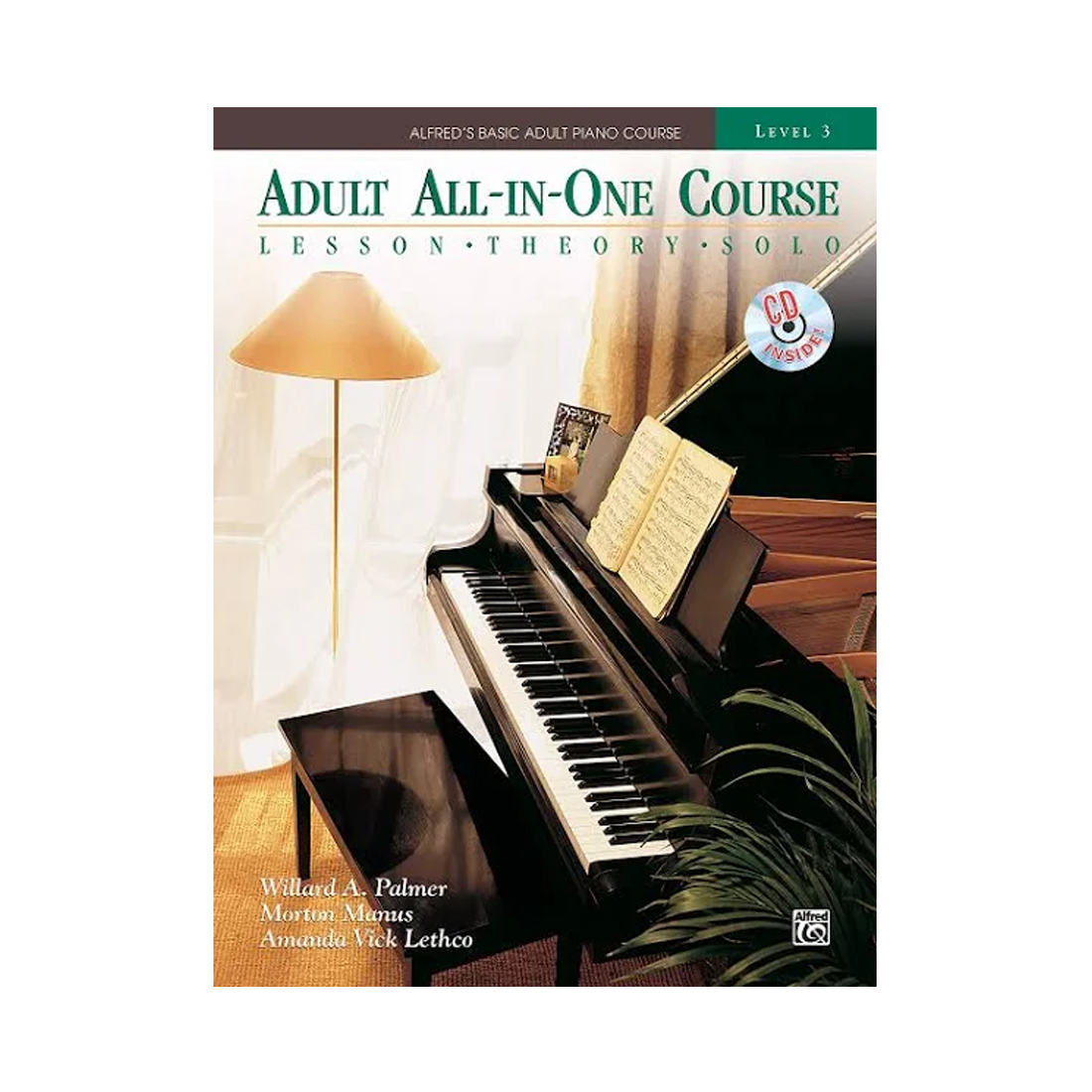 Alfred's Basic Adult All-in-One Piano Course Book 3 & CD