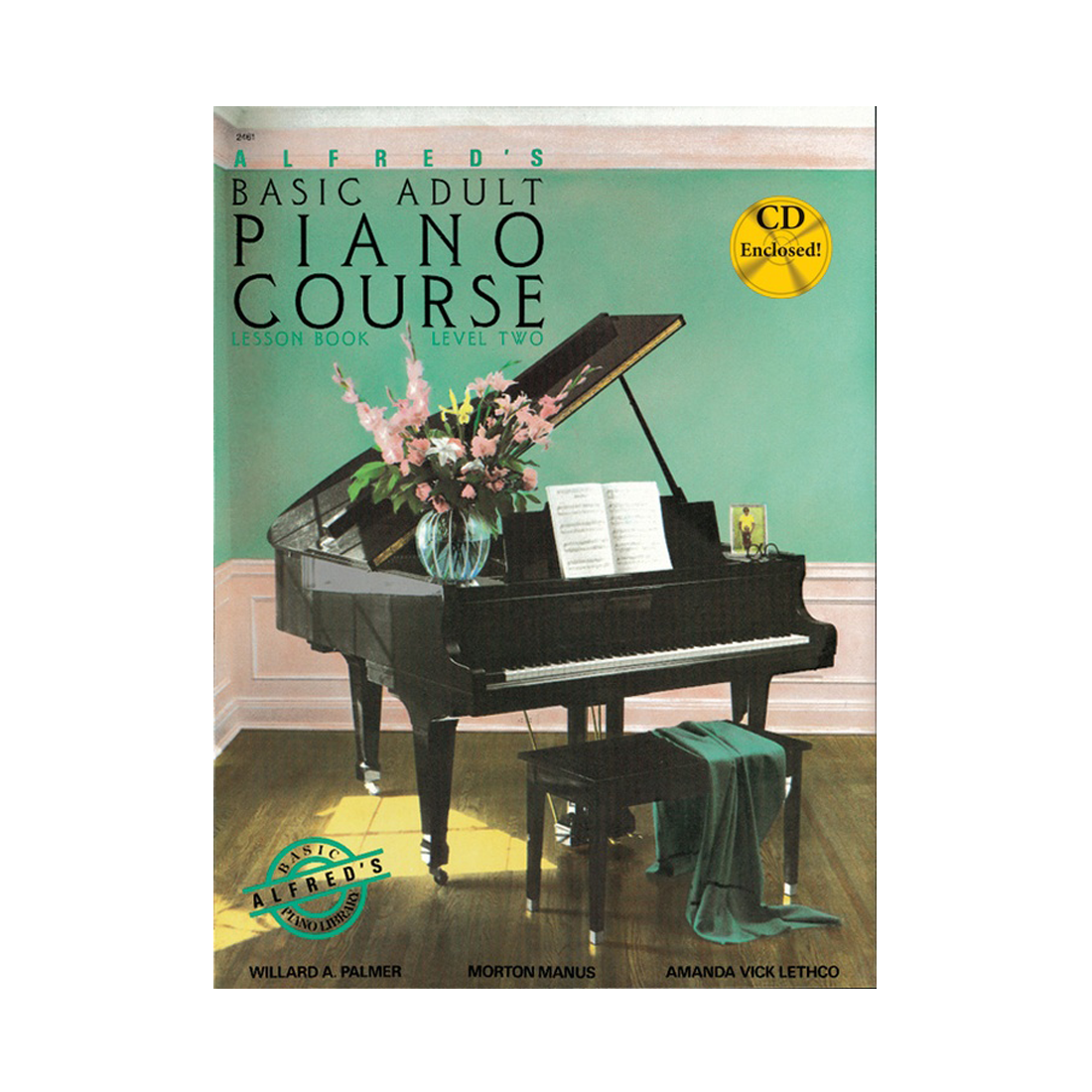 Alfred's Basic Adult Piano Course Lesson Book 2 & CD