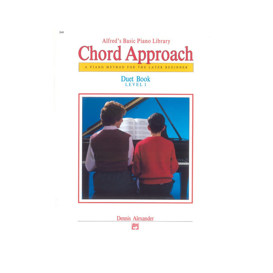 Alfred's Basic Piano Chord Approach Duet Book Level 1