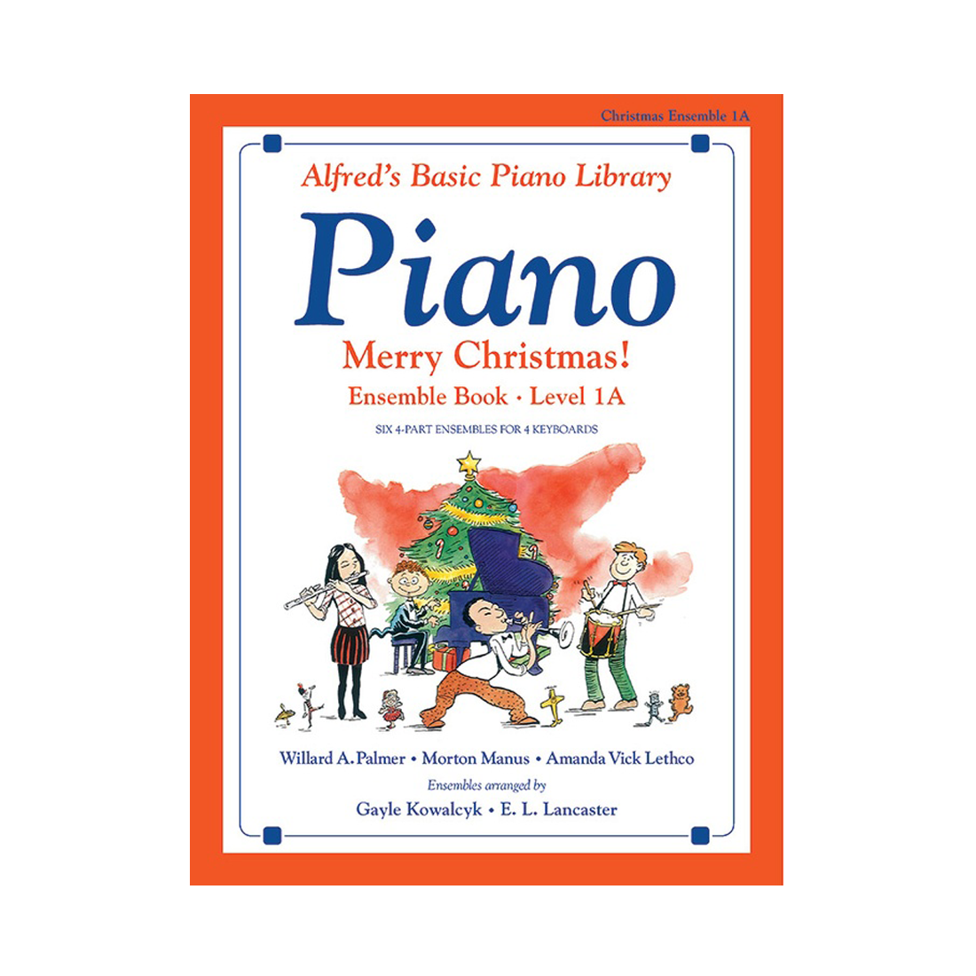 Alfred's Basic Piano Library Merry Christmas Ensemble Lev 1A