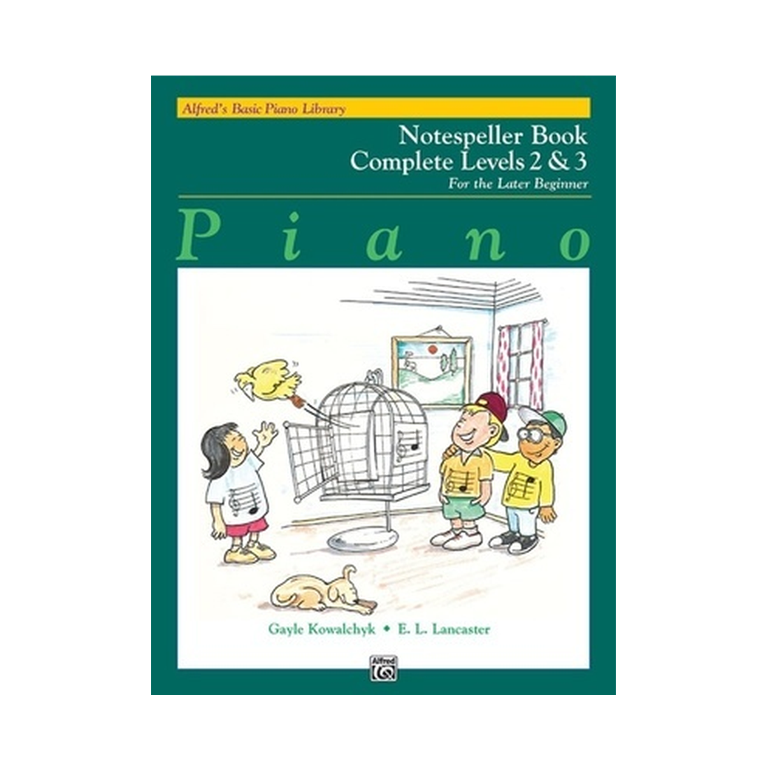 Alfred's Basic Piano Library Notespeller Book Complete 2 & 3