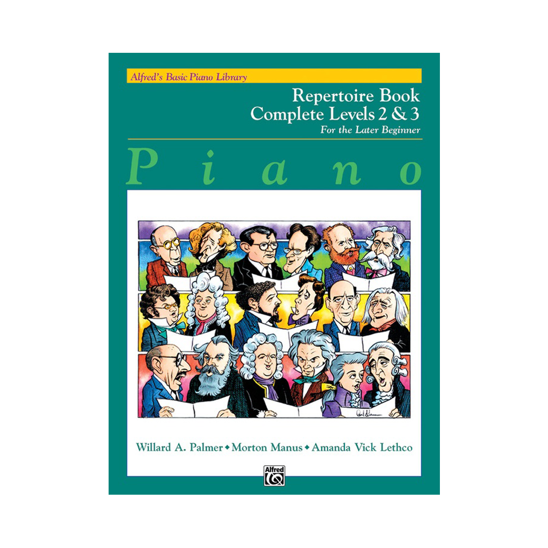 Alfred's Basic Piano Library Repertoire Book Complete 2 & 3