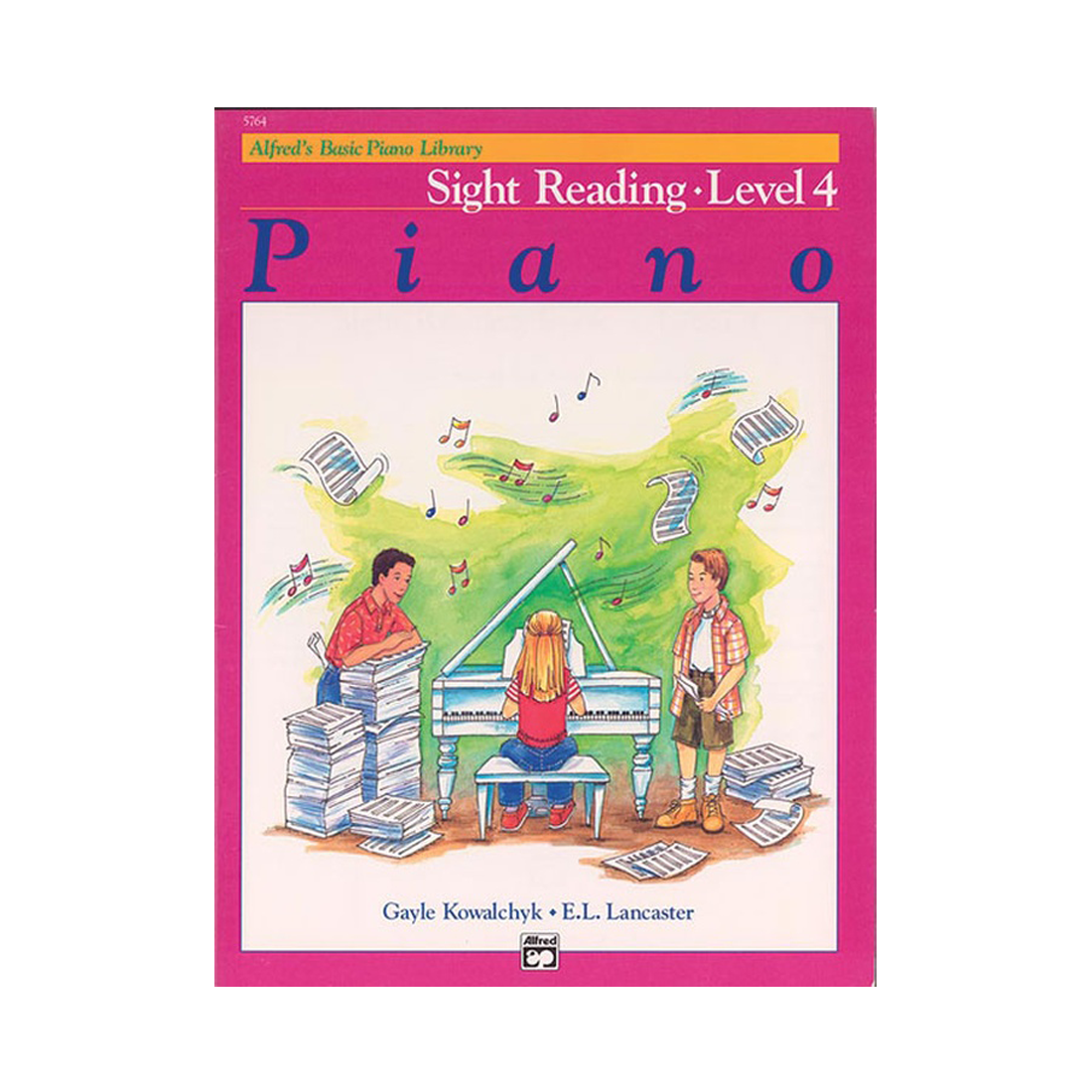 Alfred's Basic Piano Library Sight Reading Level 4