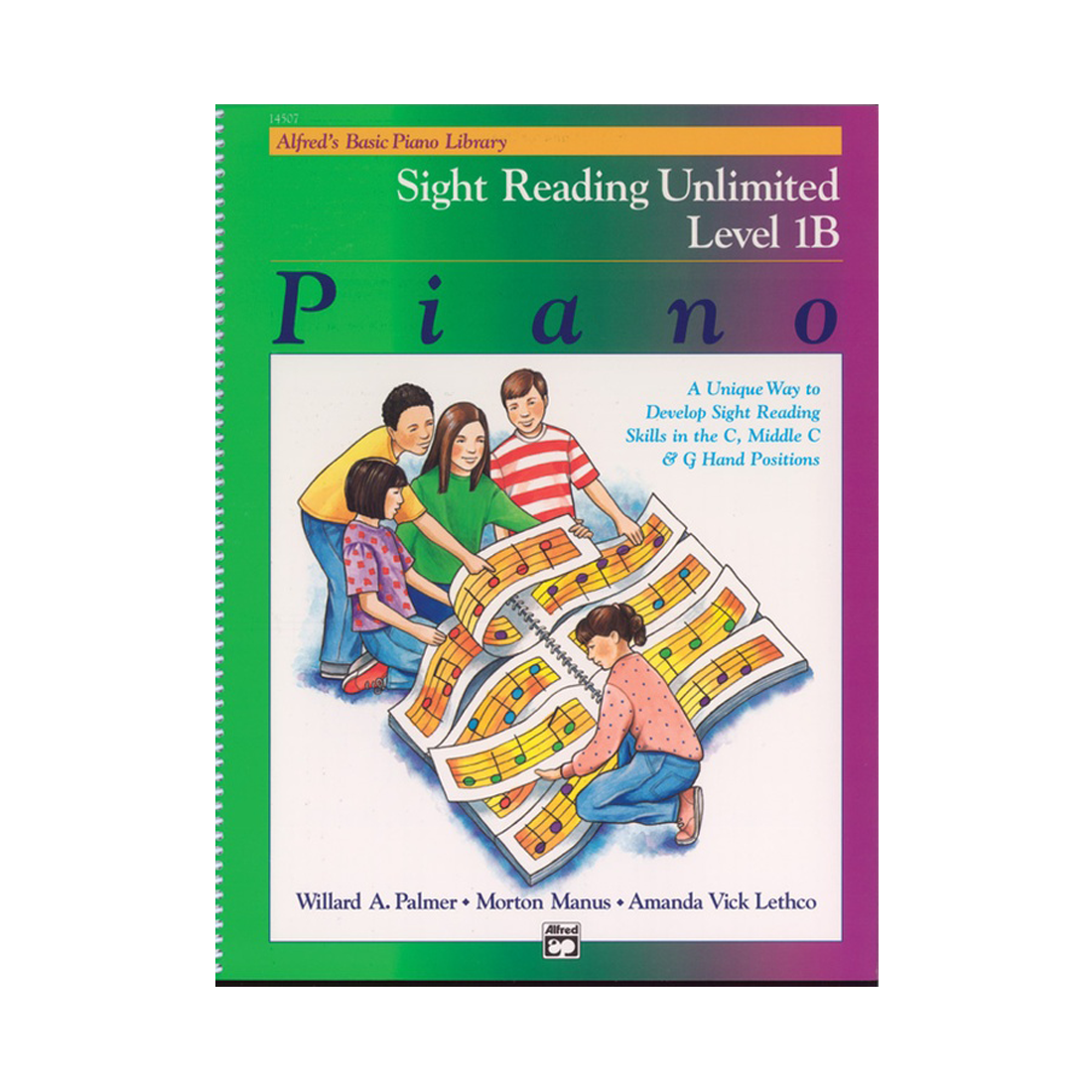 Alfred's Basic Piano Library Sight Reading Unlimited Book 1B