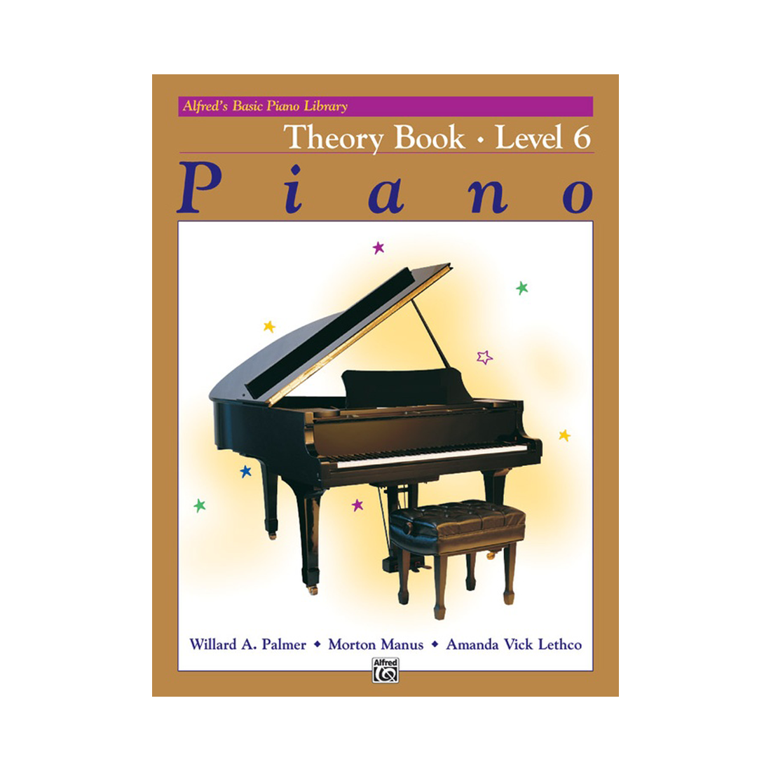 Alfred's Basic Piano Library Theory Book Level 6