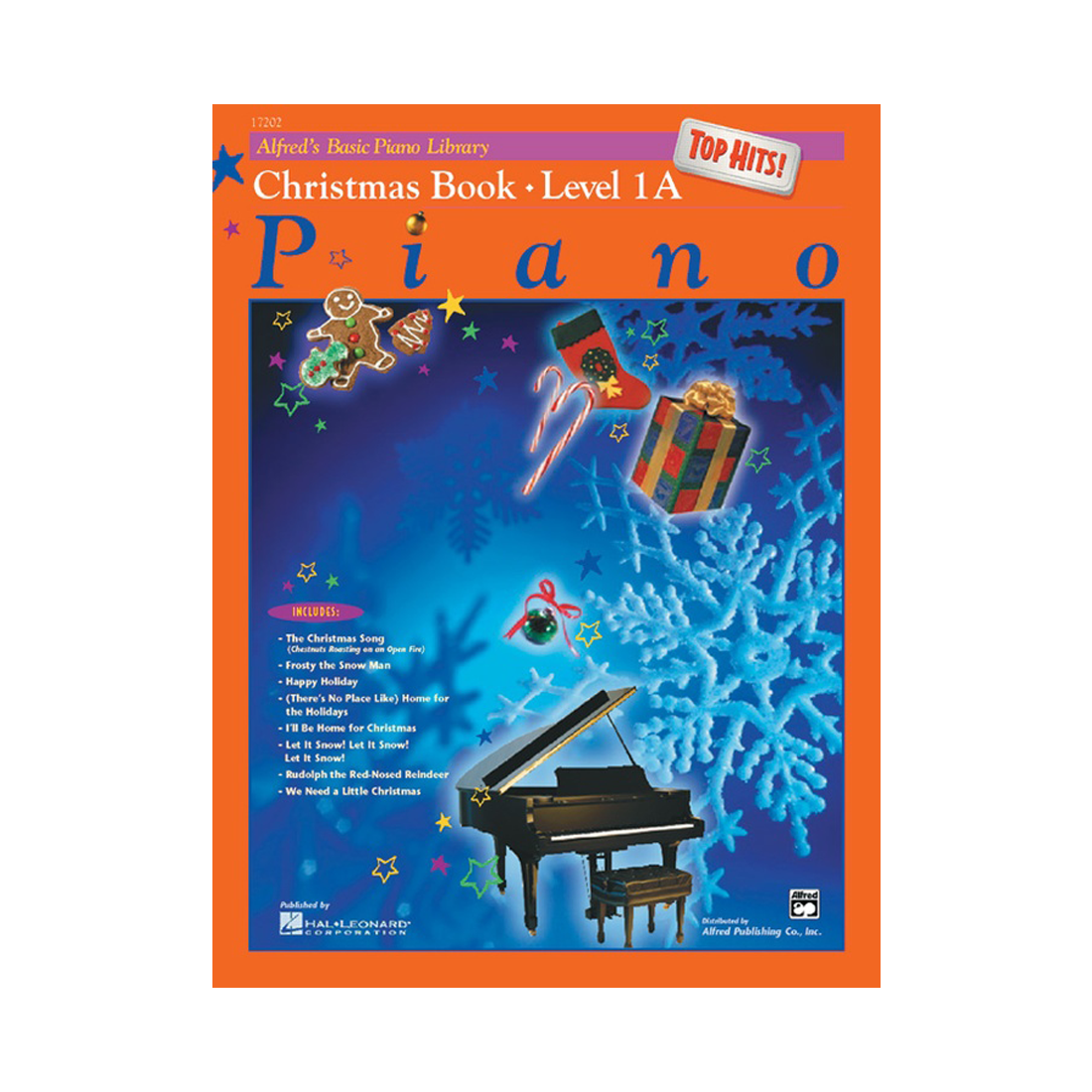 Alfred's Basic Piano Library Top Hits! Christmas Level 1A