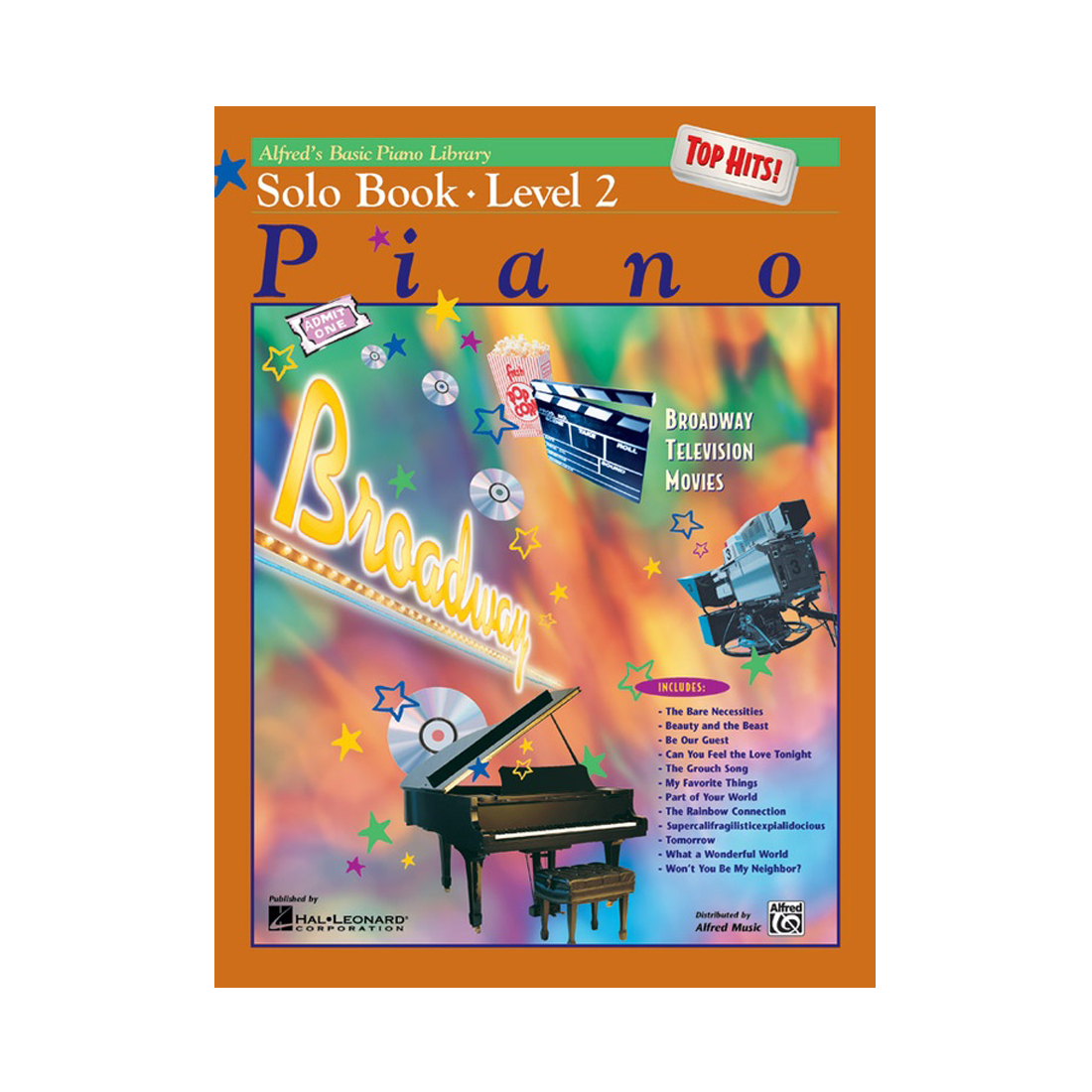 Alfred's Basic Piano Library Top Hits! Solo Level 2