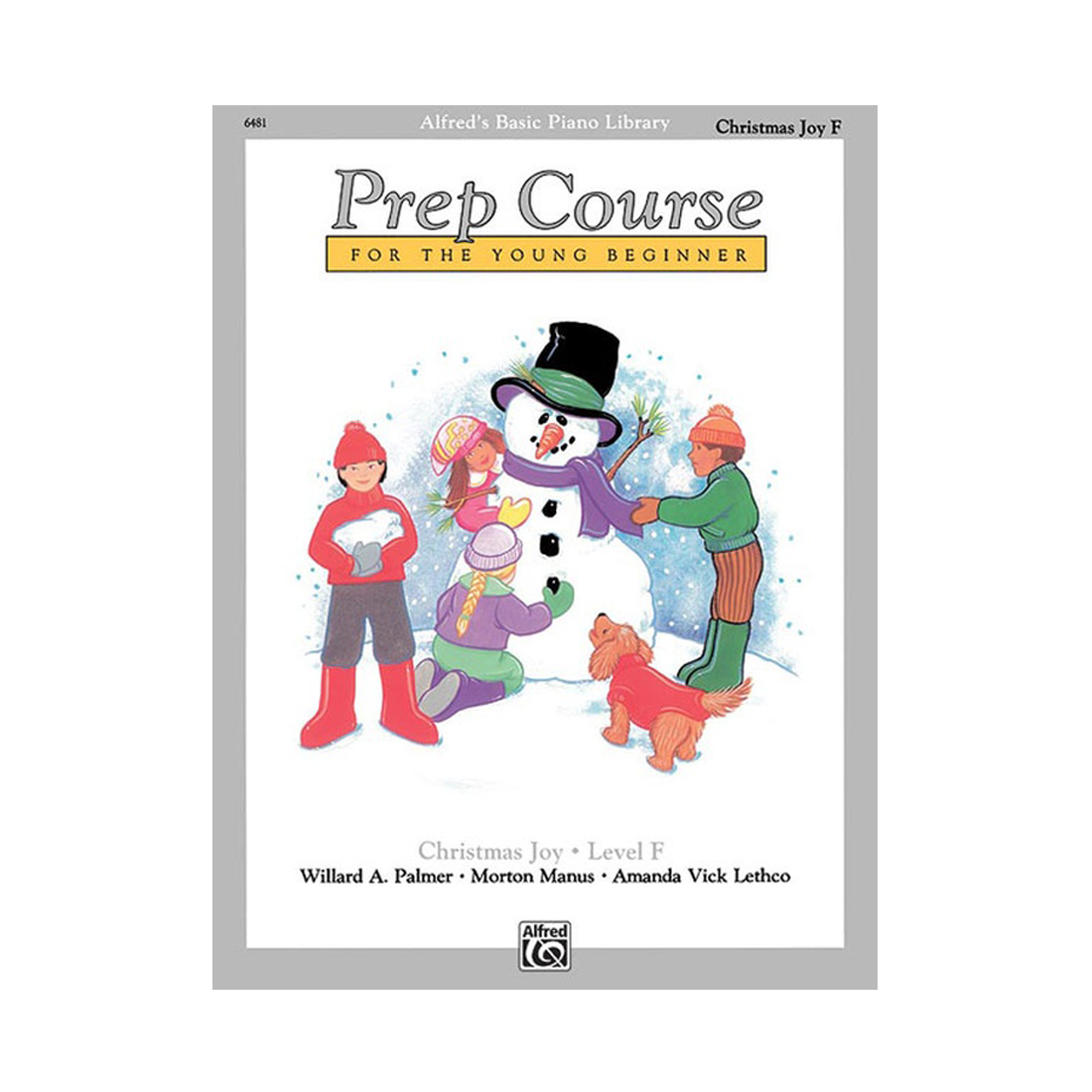 Alfred's Basic Piano Prep Course Christmas Joy! Level F