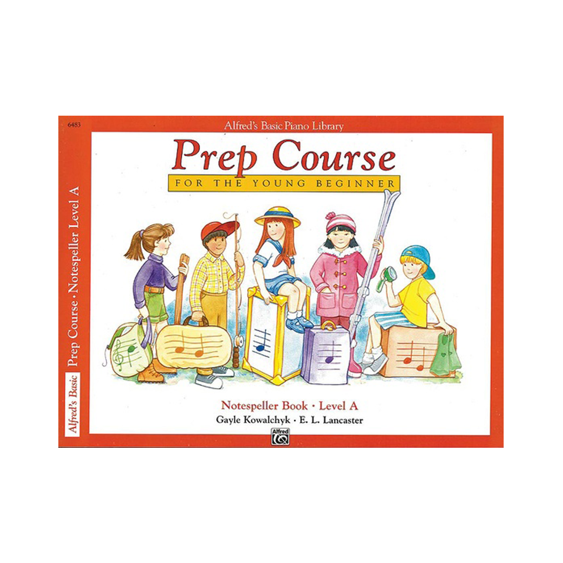 Alfred's Basic Piano Prep Course Notespeller Book Level A