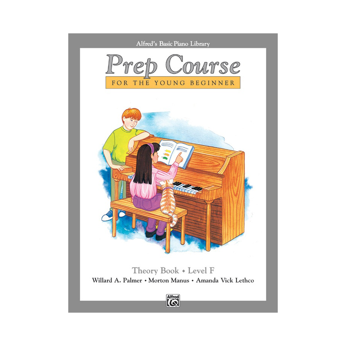 Alfred's Basic Piano Prep Course Theory Book Level F