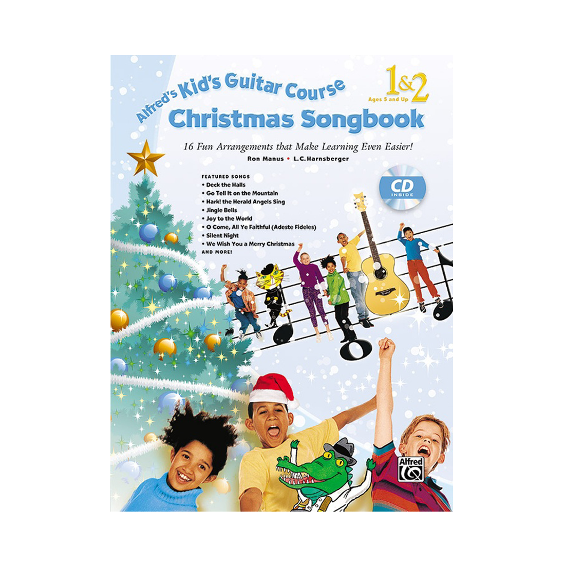 Alfred's Kid's Guitar Course Christmas Songbook 1 & 2