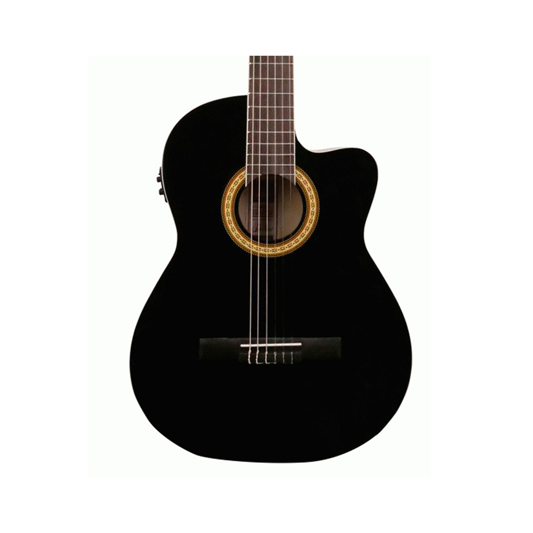 Ashton CG44CEQ Classical Guitar with Cutaway and EQ