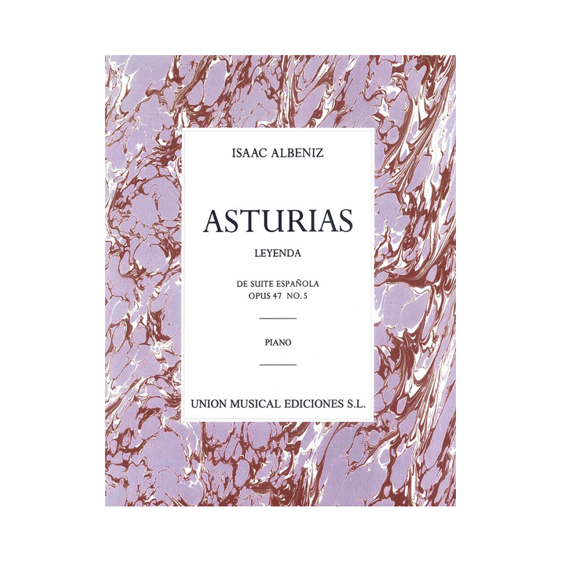 Asturias from Suite Espanola Op. 47 No. 5