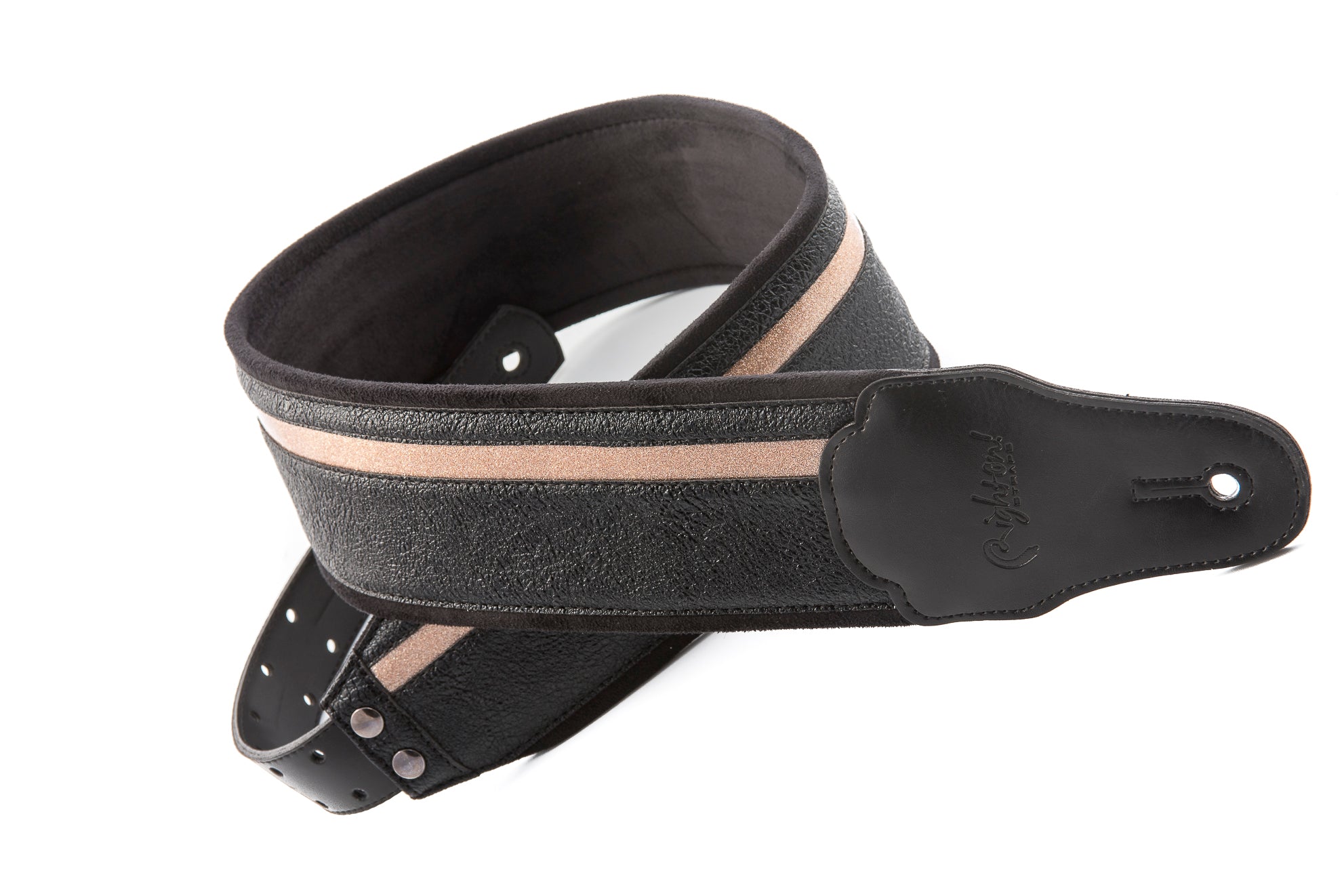 Right On Straps BASSMAN B-Meteor Gold Guitar Strap