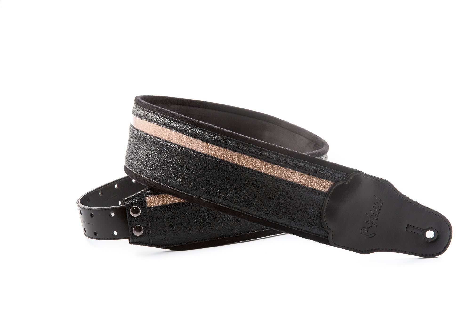 Right On Straps BASSMAN B-Meteor Gold Guitar Strap