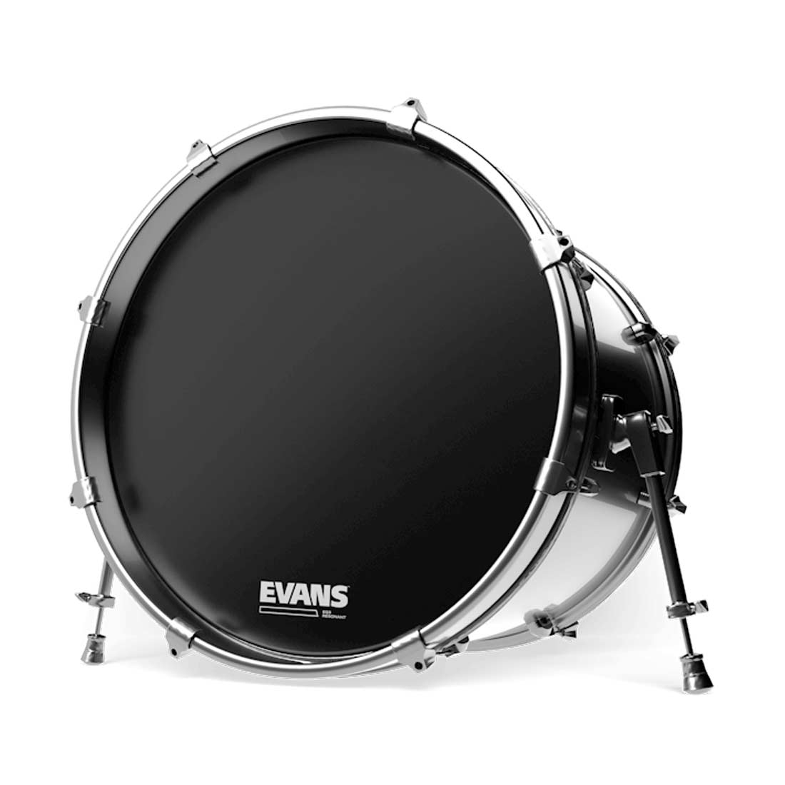 Evans Resonant Black Bass 18 Inch Drum Head