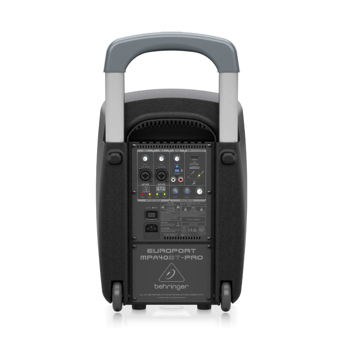 Behringer MPA40BTPRO 40w Sistema PA portatile All In One su ruote con Bluetooth 