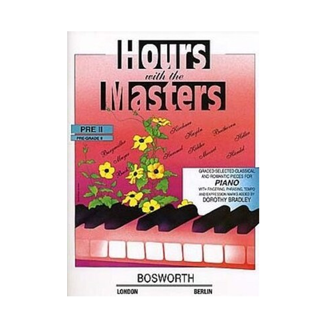 Hours with the Masters Pre Grade 2