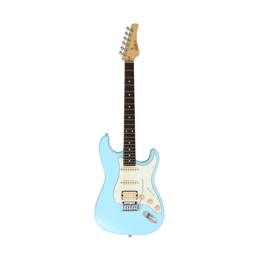 FGN BST-HSS-R/MBU Boundary ST Mint Blue Electric Guitar Including Gig Bag
