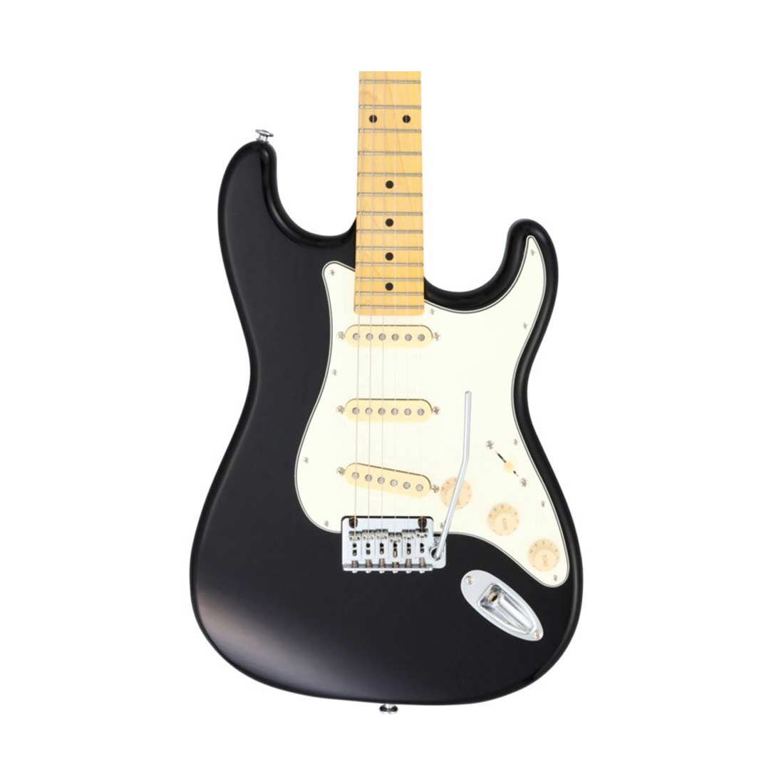 FGN BST-M/BK Boundary ST Black Electric Guitar Including Gig Bag