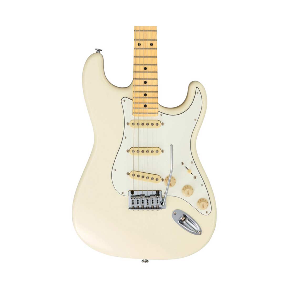 FGN BST-M/OLW Boundary ST Olympic White Electric Guitar Including Gig Bag