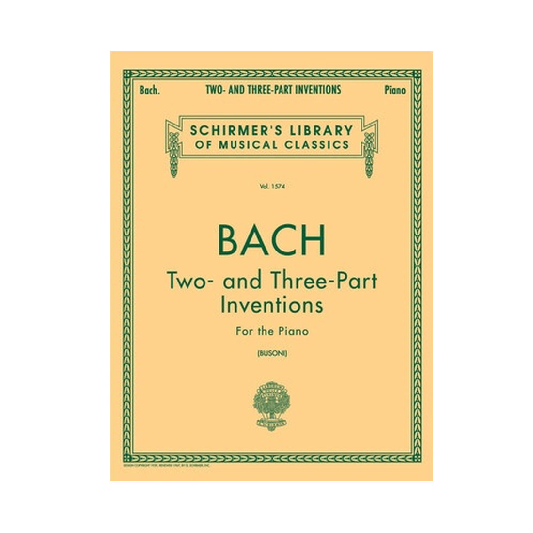 Bach - Two and Three-Part Inventions