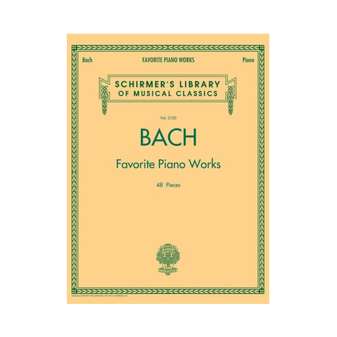 Bach Favorite Piano Works