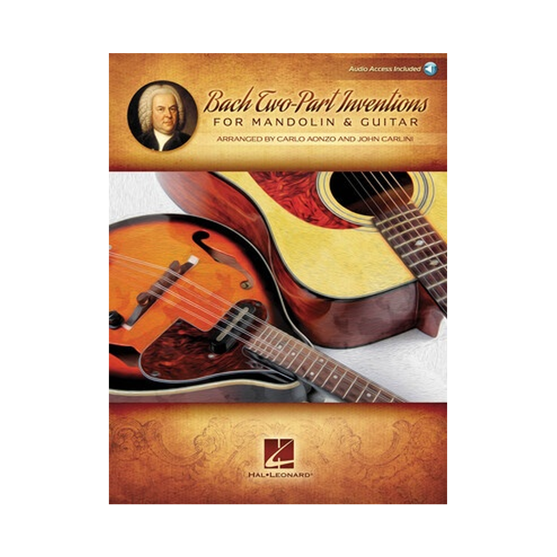 Bach Two-Part Inventions for Mandolin & Guitar