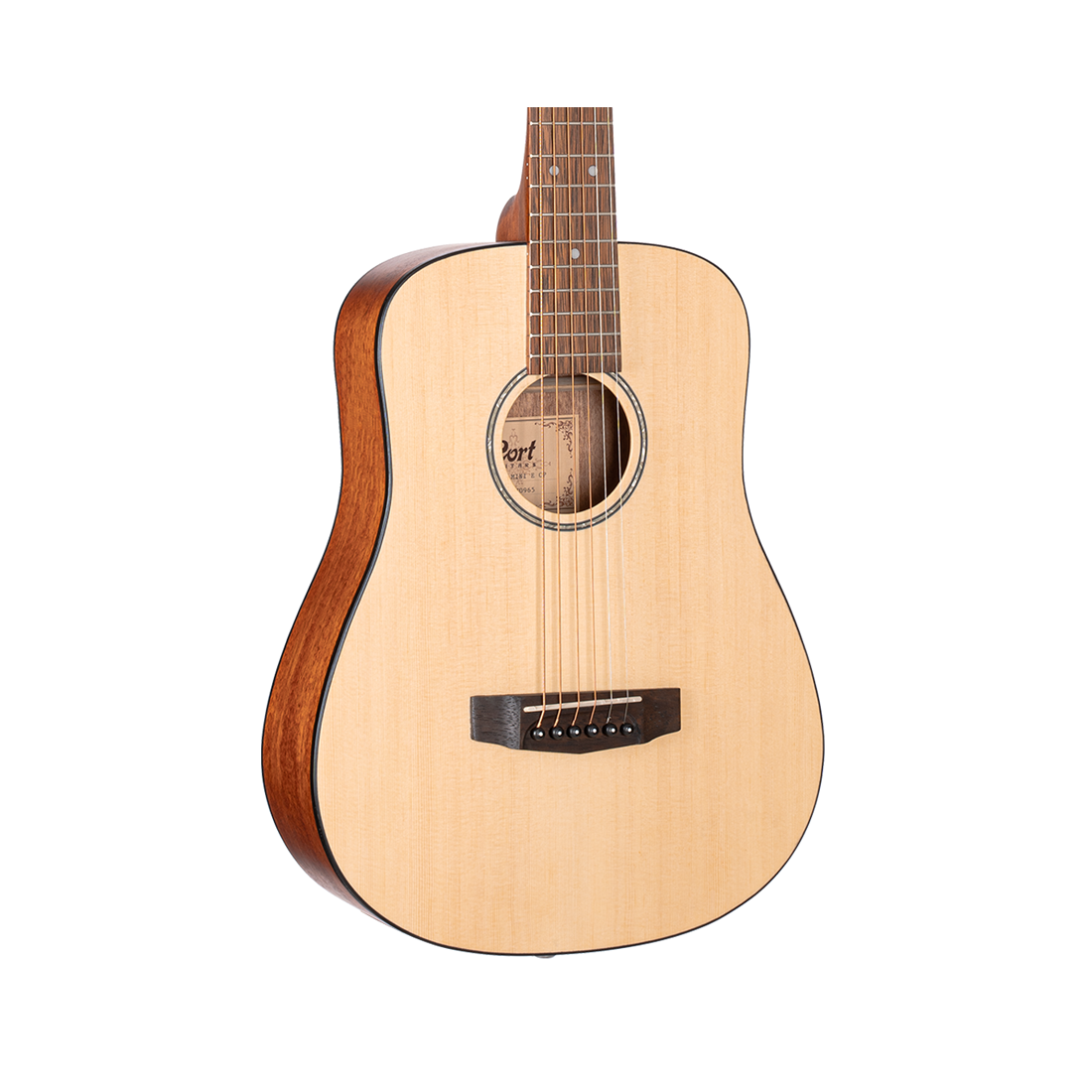 Chitarra acustica Cort AD Mini Open Pore Dreadnought con borsa